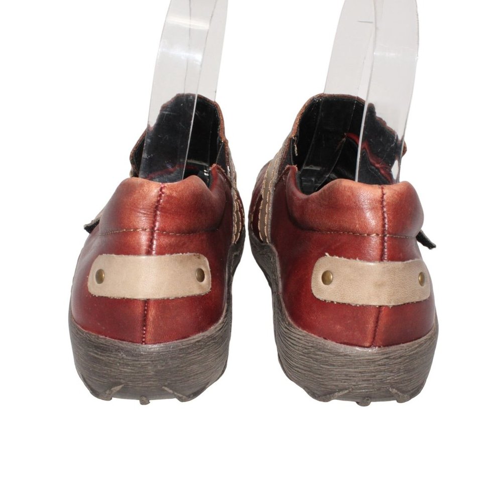 Remonde Dorndorf EUR 37 US 6.5M Multicolored Leather Easy Pull On Loafer Shoes - Picture 5 of 11